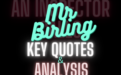 Mr Birling – key quotes and analysis